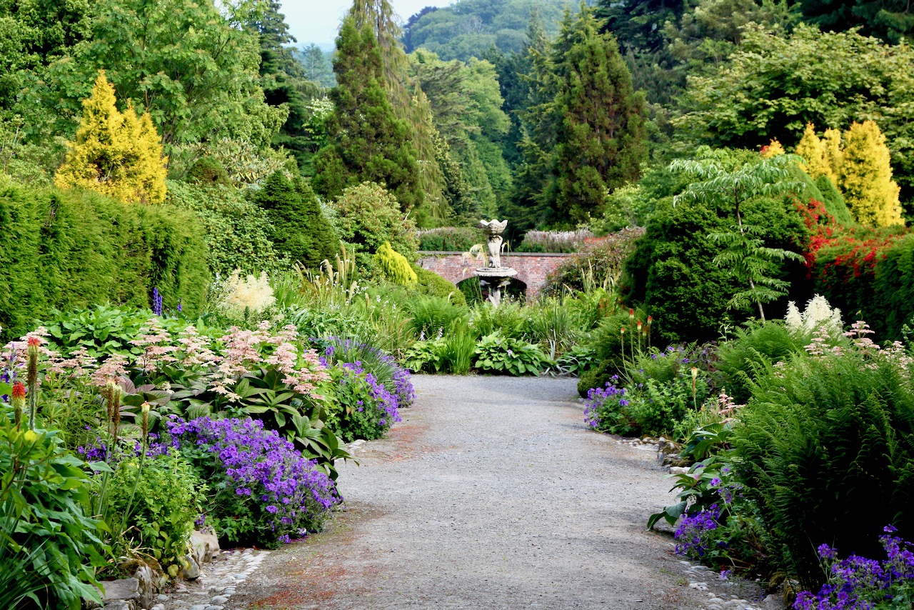 Castlewellan garden in Northern Ireland