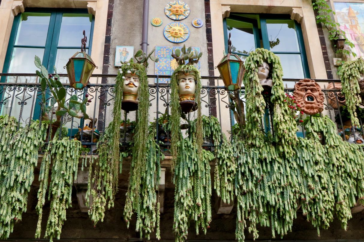 Balcony in Taormina