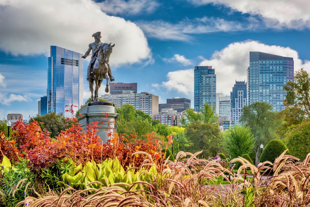 A park in Boston